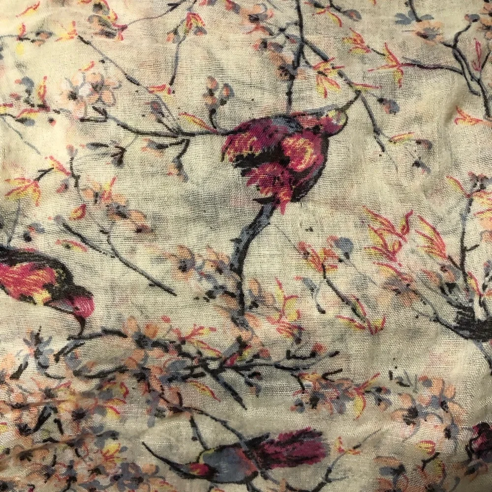 N/A ornate sheer